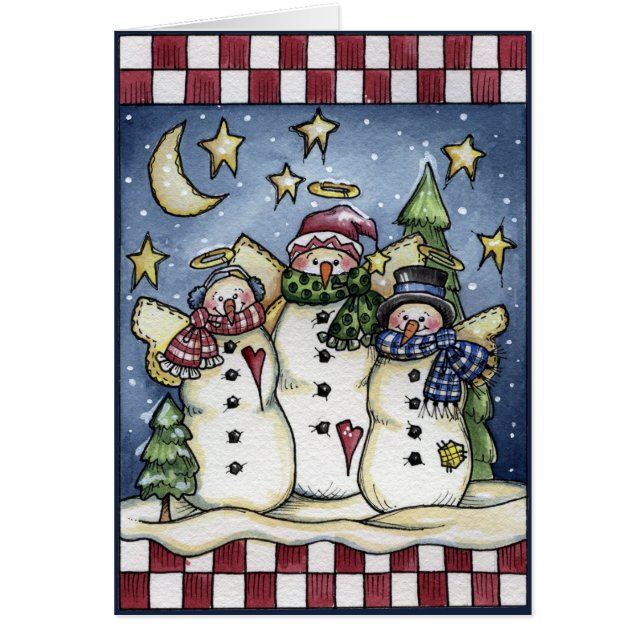 雪だるま (正面)