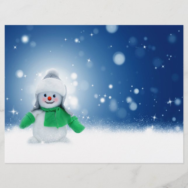 雪だるま (正面)