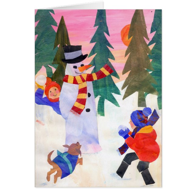 雪だるま (正面)