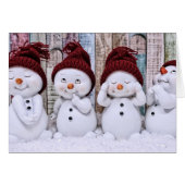 雪だるま (正面横)