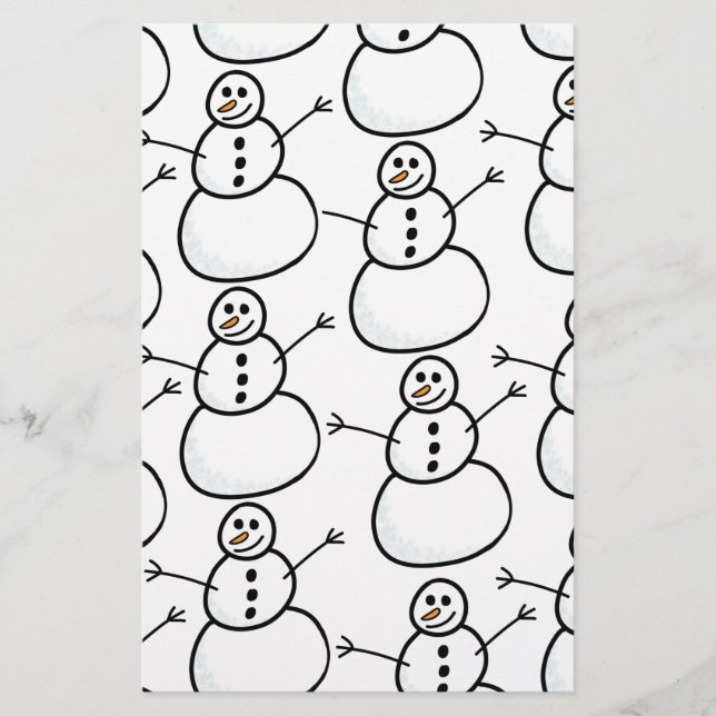 雪だるま (正面)