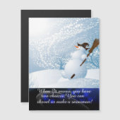 雪だるま (正面/裏面)