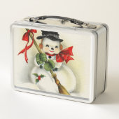雪だるま01 メタルランチボックス (裏面)
