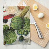 雪だるま04 キッチンタオル (四つ折り)