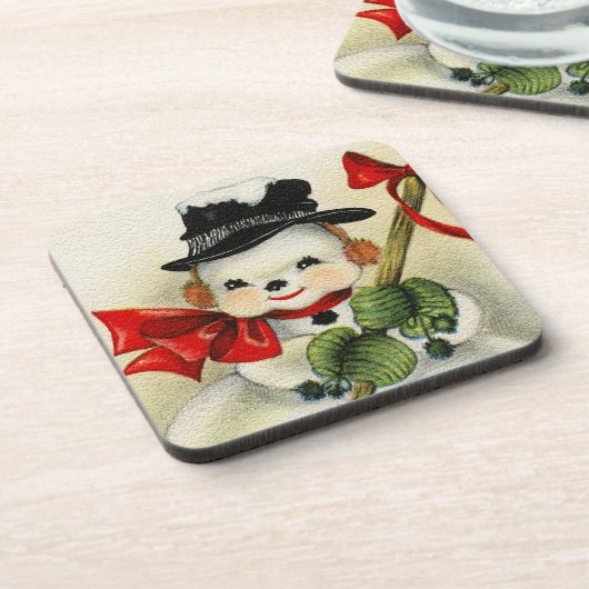 雪だるま04 コースター (左側)