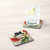 雪だるま04 コースター (右側)