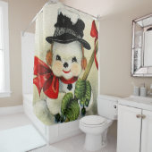 雪だるま04 シャワーカーテン (インサイチュ)