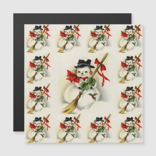 雪だるま09 (正面/裏面)