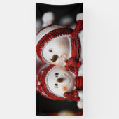 雪だるま20150907 横断幕 (縦)