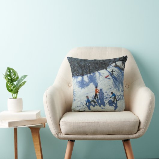 雪だるま2 クッション (椅子)