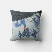 雪だるま2 クッション (正面)