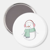 雪だるま2 マグネット (正面/裏面)