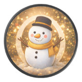 雪だるま アイスホッケーパック (正面)