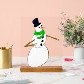 雪だるま アクリルサイン (ウェディング)