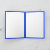 雪だるま*イェイ!やったぞ!卒業 シーズンカード (内部)