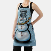雪だるま エプロン (インサイチュ)