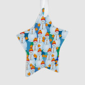 雪だるま オーナメント (正面)