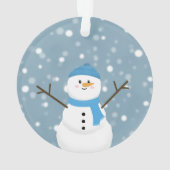 雪だるま オーナメント (裏面)