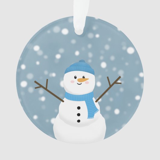 雪だるま オーナメント (正面)