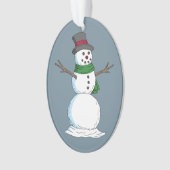 雪だるま オーナメント (正面)