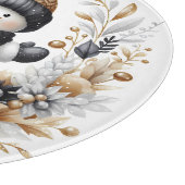 雪だるま カッティングボード (角)