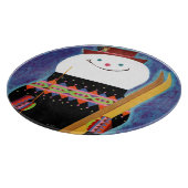 雪だるま カッティングボード (角)