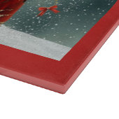 雪だるま カッティングボード (角)