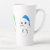雪だるま カフェラテマグ (右)