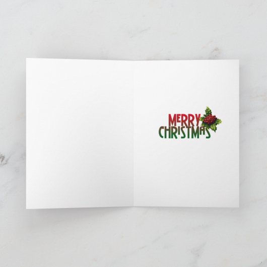 雪だるま カード (内部)