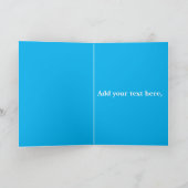 雪だるま カード (内部)