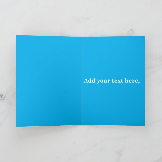 雪だるま カード (内部)