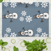 雪だるま キッチンタオル (折り畳み)