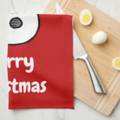 雪だるま キッチンタオル (四つ折り)