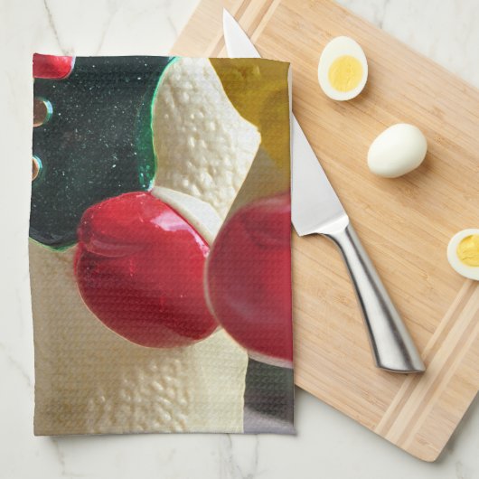 雪だるま キッチンタオル (四つ折り)