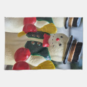 雪だるま キッチンタオル (横)