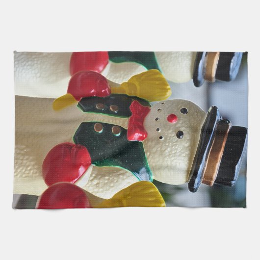 雪だるま キッチンタオル (横)