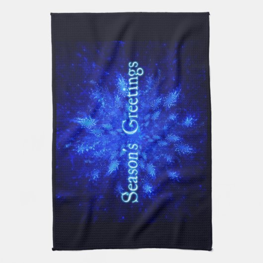 雪だるま キッチンタオル (縦)