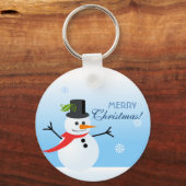 雪だるま キーホルダー (正面)