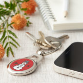 雪だるま キーホルダー (側面)