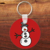 雪だるま キーホルダー (正面)