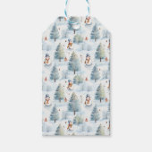 雪だるま ギフトタグ (正面)