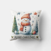 雪だるま クッション (裏面)