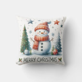 雪だるま クッション (正面)