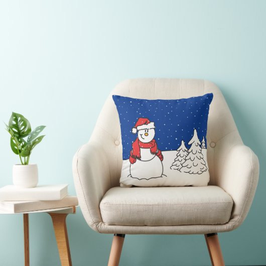 雪だるま クッション (椅子)