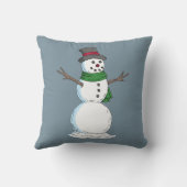 雪だるま クッション (裏面)