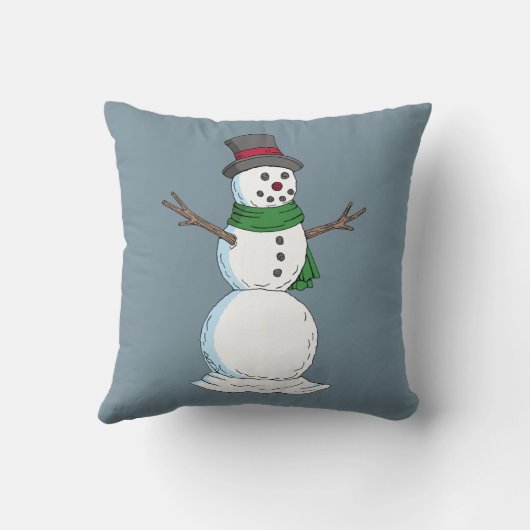 雪だるま クッション (裏面)