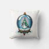 雪だるま クッション (正面)