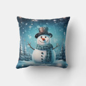 雪だるま クッション (裏面)