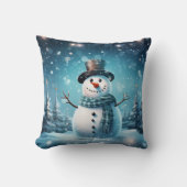 雪だるま クッション (正面)