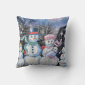 雪だるま クッション (裏面)